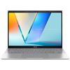 ASUS VIVOBOOK 16 M3407HA, 14 1920X1200, RYZEN 5 220, 16 GB DDR5, SSD 512 GB NVME, WINDOWS 11, WIFI 6, WEBCAM FHD IR, USB3,2, HDMI,BT 5,3, TAST.RETR.,SILVER, GARANZIA TRE ANNI