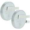 vhbw 2x Li-Ion Batteria a bottone di ricambio sostituisce Maxell CR2050HR 350mAh 3V adatta a batterie per modellismo, luci solari ecc.
