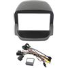 WEFOLEN Mascherina per autoradio Mascherina Autoradio Per FORD Per ECOSPORT 2013-2017 (9 Pollici), GPS, Lettore MP5, Stereo, Pannello 2 DIN(1)