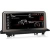 Erisin 10,25 pollici 8-Core 4GB+64GB Android 14 Autoradio Bluetooth GPS Navigatore per BMW X1 F48 2016-2017 sistema NBT Supporta CarPlay senza fili Android Auto DAB+ WiFi 4G USB TPMS DVR IPS Schermo