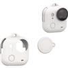 Generic Custodia in silicone per Insta360 Go Ultra, custodia protettiva morbida con copriobiettivo, cover protettiva per il corpo, anti-caduta, antipolvere, custodia protettiva per accessori per fotocamera GO