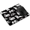WIRESTER Tappetino per mouse rettangolare antiscivolo, motivo: bulldog francese WIRESTER divertente posture giocose per casa, ufficio e scrivania da gioco