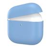 GIOPUEY Cover Compatibile con Airpods 4 2024, Cilicone Custodia, Ultrasottile Case Cover, Antiurto, Resistente ai Graffi - Blue