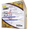 TRUSTECH MATASSA Bobina Cavo di Rete LAN Cat 6 FTP 305 MT SCHERMATO
