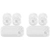 Mocturnity 200 paia di coperture per estensibili, auricolari usa e getta, adatti per K712, K702, K701, K550/4,72 pollici