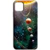 Mixroom - Cover Custodia Back case In TPU Silicone Morbido Per Motorola Moto G32 Fantasia Sistema Solare N997