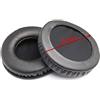 YunYiYi Cuscinetti di ricambio per auricolari in pelle, compatibili con la maggior parte dei modelli di cuffie: diametro rotondo universale 65 mm paraorecchie (6,5 cm)