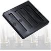 Fpbiagoq Staffa di base a 4 slot da 7,1 cm per NerdMiner NMMiner 4 Slot Holder per accessorio di montaggio rapido