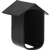 Generic Copertura impermeabile per telecamera da esterno Custodia protettiva in silicone Copertura protettiva pelle antigraffio resistente ai raggi UV per EufyCam (Black)
