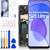ARSSLY per Samsung Galaxy S21 Ultra 5G Sostituzione dello Schermo - per Galaxy S21 Ultra 5G Display LCD SM-G998B G998U G998N per Samsung S21 Ultra 5G Schermo LCD Touch Screen Digitizer Vetro Assemblaggio con