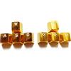 Zeizafa 8 tasti WASD Frecce Keycaps in lega di zinco retroilluminato Keycap Set per tastiera meccanica Keycap Direzioni di sostituzione fai da te 8PCS Durevole Keycaps in lega di zinco Professionale WASD