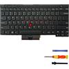 LIAN MO Tastiera di ricambio retroilluminata compatibile con Lenovo ThinkPad T430 T430S X230 X230I T530 W530 L430 L530 (US)