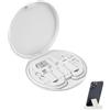 YAFIYGI Custodia 9 in 1 per cavo adattatore USB di conversione cavo USB tipo C a micro USB/Lightning/USB A, strumento di trasferimento dati contiene slot per scheda SIM, pin di espulsione utilizzabile