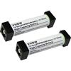 vhbw 2x batteria compatibile con Sony MDR-RF800RK, MDR-IF140K, MDR-IF140, MDR-RF800R auricolari cuffie wireless (700mAh, 1,2V, NiMH)