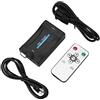 Akozon Convertitore da VGA a Scart, Adattatore Video da VGA a Scart con Cavo VGA, Controllo Lontano, per Ingresso Formati Televisivi Generali Ntsc, Pal, Secam