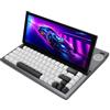 Jectse Tastiera Touchscreen Portatile, Tastiera da Gioco RGB Meccanica Pieghevole da 12,3 Pollici con Porte USB e di Tipo C, Tocco a 10 Punti e Tasto (Spina europea)