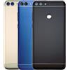 Audiosystem Scocca Vetro Copribatteria Posteriore per P Smart Fig-LX1 L31, Ricambio Vetro Posteriore con Biadesivo e Vetro Fotocamera compresi, Scocca Vetro Posteriore (Nero)