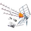 Televes Boss 790 Kit antenna HD, con filtro LTE e rinnovamento MRD intelligente + fonte di alimentazione 5795 e connettori