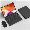 ZKAIAI Custodia con Tastiera per iPad 10a Generazione 2022, Staccabile Cover con Rotazione 360° Funzione Supporto, Tastiera Touchpad Wireless QWERTY con Mouse per iPad 10ª Gen 10,9 Pollici, Nero