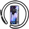 Tumundosmartphone Custodia a sospensione trasparente per Google Pixel 9 Pro XL 5G con cordone nero