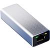XAGMODSHN Adattatore Ethernet Gigabit 10Gbps USB C A RJ45 Alluminio Portatile Per Office Home Data Center Più Gigabit Tipo C Convertitori Ethernet