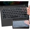 DAMMOMKO 2 pellicole protettive per tastiera Lenovo ThinkPad T14/T14s/P14s/L14 Gen 5 14, ThinkPad T14s Gen 6 14 (non adatte per E14 Gen5/6, T14 T14s P14s L14 Gen4/3), nero + trasparente