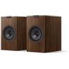 KEF Q1 Meta Diffusori HiFi passivi da scaffale, noce | Musica | TV & Home Cinema | Gaming | Bass Reflex a 2 vie | Driver Uni-Q da 13 cm con tecnologia MAT