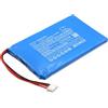 TCTK TECHTEK Batteria 4000mAh compatibile con [Securitytronix] IP BUDDY+ All-in-1, ST-F35, ST-F35TEST, ST-F35TESTF sostituisce PL5373113