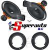 Superauto hi-fi Hertz DSK 165 dsk165.3 Altoparlanti 2 vie + supporti casse SUZUKI Grand Vitara dal 2005 anteriore o posteriore 165 cm