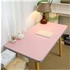 CKAKZTPTEV Tappetino for mouse, protezione for scrivania, tappetino for ufficio, tappetino for mouse, carta assorbente antiscivolo in pelle(Pink,60x140cm)