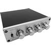 solicitous HiFi Senza Perdita 1 Ingresso 4 Uscite RCA HUB Audio Distributore Selettore Segnale Interruttore Sorgenti Switcher Volume Distributore (Argento)