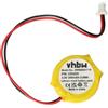 vhbw batteria bios sostituisce CR2025, 02K6502, 02K6489, 02K6486 per computer notebook (200mAh, 3V, Li-Mn)