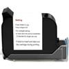 QHGLTHO Compatibile con la cartuccia di inchiostro solvente ad asciugatura rapida W6900K da 12,7 mm for stampante portatile(1PC)