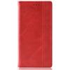 TingYR Cover per Ulefone Note 10P, Flip Custodia Carte di Credito da Funzione Stand, Anti-Slip Slot Portafoglio Flip Protettivo Dell'ente Completo Slim Fit Cover.(Rosso)