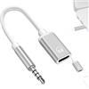 Generic Cavo da USB C a jack audio AUX da 3,5 mm, adattatore jack da 3,5 mm maschio a tipo C femmina, cavo USB CC a AUX audio, compatibile con lettori MP3, lettori, laptop, tablet, smartphone