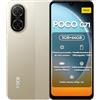 XIAOMI POCO C71 4G Smartphone, 3GB+64GB Oro, Unisoc T7250 Octa-Core, Schermo immersivo 6,9 120Hz, Batteria 5200 mAh, Fotocamera dual 32 MP AI