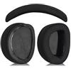 Generic Cuscinetti auricolari di ricambio compatibili con cuffie ASUS ROG Theta 7.1 USB-C da gioco, rete nera, 1 set