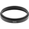 YEJBBUC Tubo di prolunga filettatura T2 M42 x 0,75 per telescopio, 5 mm, nero