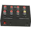 Denash Equalizzatore Sonoro a 7 Bande, Equalizzatore Digitale a Doppio Canale con Regolazione Bassi, Equalizzatore Grafico per Auto con Interfaccia 3,5MM, 60-400Hz, 1-15KHz