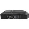 Acouto Subwoofer Attivo 10 Pollici Ultra Sottile 800 W 2,5 Ohm Subwoofer per Auto Alimentato Sotto il Sedile con Controller per del Veicolo è Facile Installare Sotto il