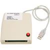 Lazmin112 Lettore di Schede PCMCIA USB 2.0, Lettore di Schede di Memoria per PC Esterno a 68 Pin, Trasmissione Stabile da 20 G, Lettore di Schede ATA con Chip Forte, per L'home Office