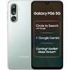 Samsung Galaxy M36 5G (verde chiaro) | 6 GB+128 GB | 7,7 mm Slim | Gorilla Glass Victus+ | Cerchia e cerca | Google Gemini | Fotocamera OIS AI da 50 MP | Nightography | Versione indiana sbloccata in