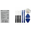 Audiosystem BATTERIA 2540Mah PER LG OPTIMUS L BELLO D331 L80 L90 D405 D373 BL-54SH, INCLUSO KIT MONTAGGIO BATTERIA
