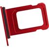 Generico Porta Scheda SIM di Ricambio per iPhone 14, 14 Plus (A2882, A2886), Rosso