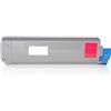 MR CARTRIDGE Toner Compatibile per Oki C823 46471102 Magenta 7k