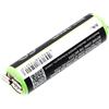 TECHTEK Batteria 2000mAh compatibile con [Moser] Easy Style 1881, ChroMini 1591, ChroMini 1591B, 1591Q, T-cut Trimmer, per [Wella] ECO XS Profi, Profi XS, Tonde Eco S, Xpert HS50 sostituisce 1590-729
