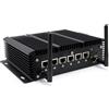 WEIDIAN Firewall PC Micro Appliance 2.5G, Fanless Computer 6 x 2.5GbE I225-V Port, Industrial PC Core i5-8260U, HD, USB3.0, WiFi, SIM Slot, RS232 COM, RJ45 COM, OPNsense (8GB RAM 512GB SSD)