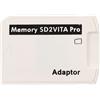 Lazmin112 Per Adattatore Scheda di Memoria PS Vita SD2Vita, Adattatore PS Vita 1000 2000 PS TV, Per Firmware HENkaku Enso o Versione 3.6 e Abov