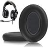 INF Cuscinetti auricolari per cuscinetti in similpelle Bose Aviation X A20 / A10 neri 1 paio