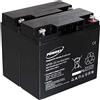 akku-net Batteria akku-net al Gel di piombo per: UPS APC Smart-UPS RBC7 20Ah (sostituisce anche 18Ah), 12V, Lead-Acid